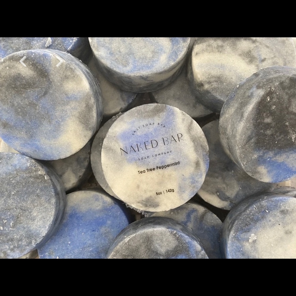 Tea Tree Peppermint Salt Bar